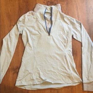 Lululemon, halfzip pullover running jacket